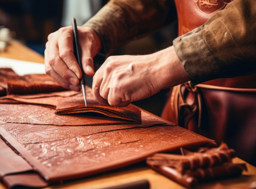 Leather crafting process